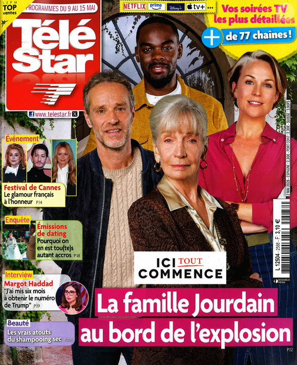La couverture du "Télé Star" pour les programmes du 9 au 15 mai 2026