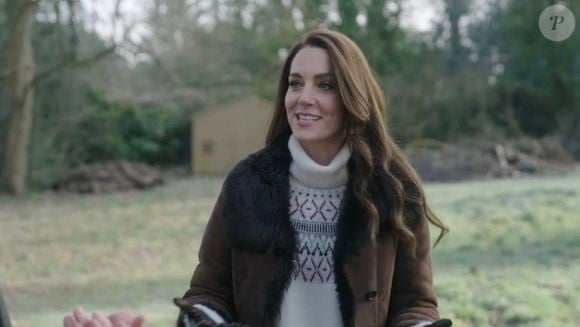 Capture d'écran de l'interview de Kate Catherine Middleton, princesse de Galles, avec Roman Kemp. Le 2 février 2023
© The Prince and Princess of Wales / JLPPA / Bestimage