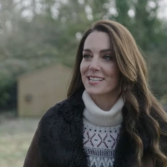 Capture d'écran de l'interview de Kate Catherine Middleton, princesse de Galles, avec Roman Kemp. Le 2 février 2023
© The Prince and Princess of Wales / JLPPA / Bestimage