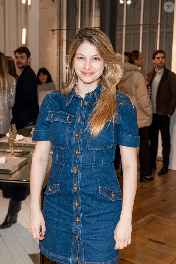 Florence Coste lors de l'inauguration du premier pop up store Amäy organisé par yourBond.shop à Paris le 4 avril 2023. © Pierre Perusseau / Bestimage