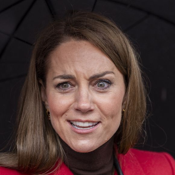 Kate Middleton à la sortie du marché de Pontypridd.

Photo : Goff Inf / Bestimage
