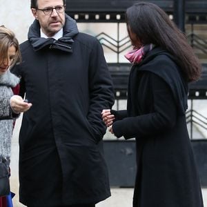 Marc Levy - Obsèques de Raymond Levy (père de Marc Levy) au cimetière de Passy à Paris le 15 décembre 2014

©BestImage