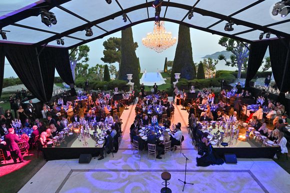Exclusif - Robert Davi - Dîner de charité "Knights of Charity" au Château de la Croix des Gardes à Cannes le 20 mai 2026. © Bruno Bebert / Bestimage