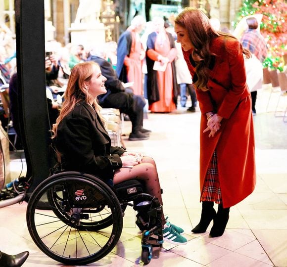 La famille royale d'Angleterre assiste à la messe "Together At Christmas Carol" à l'abbaye de Westminster à Londres, Royaume-Uni le 6 Décembre, 2024