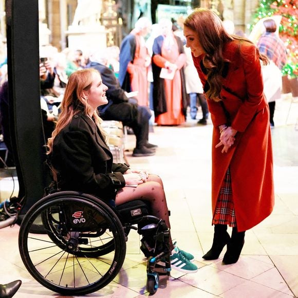 La famille royale d'Angleterre assiste à la messe "Together At Christmas Carol" à l'abbaye de Westminster à Londres, Royaume-Uni le 6 Décembre, 2024