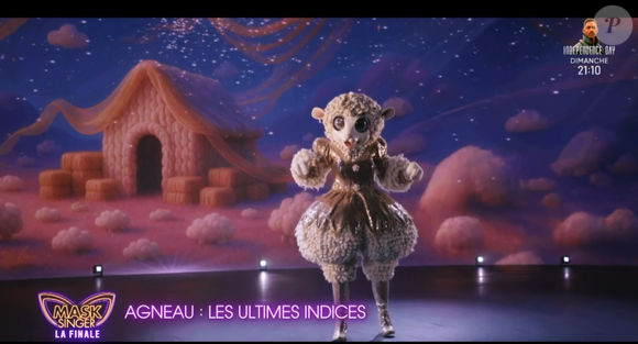 L'Agneau de Mask Singer 8, capture d'écran TF1