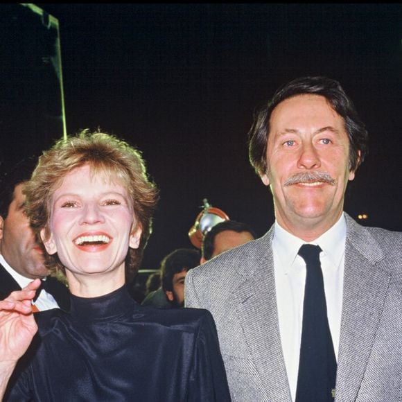 Archives - Nicole Garcia et Jean Rochefort à la cérémonie des César. 1985. © Bestimage