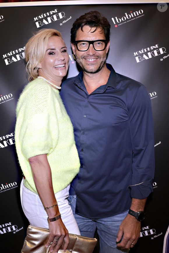 Elodie Gossuin et son mari Bertrand lors de la représentation du spectacle "Josephine Baker - Le Musical" à Bobino, Paris le 6 juin 2025.
© Cédric Perrin / Bestimage