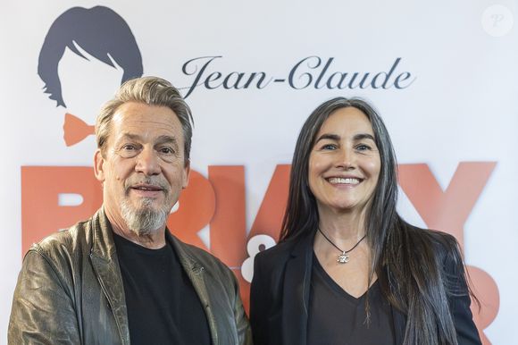 Florent Pagny, Coralie Baroux, Azucena Caamaño - Première de la pièce "Jean-Claude et Josephine, une histoire vraie jamais racontée" au théâtre de Passy à Paris le 16 septembre 2025.

© Benjamin Babiz / Bestimage