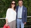 La famille s'est même réunie pour célébrer l'anniversaire de son père, le journaliste Pierre Sled qui connaît bien l'Italie pour y vivre avec sa femme Barbara

Pierre Sled et sa compagne au village des Internationaux de Tennis de Roland Garros à Paris le 8 juin 2017 © Cyril Moreau-Dominique Jacovides/Bestimage