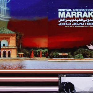 Tahar Rahim, Leila Bekhti, Gad Elmaleh et Guillaume Canet lors de la cérémonie de clôture de la 19ème édition du Festival International du Film de Marrakech (FIFM) au Palais des Congrès à Marrakech, le 19 novembre 2022.
© Denis Guignebourg/Bestimage