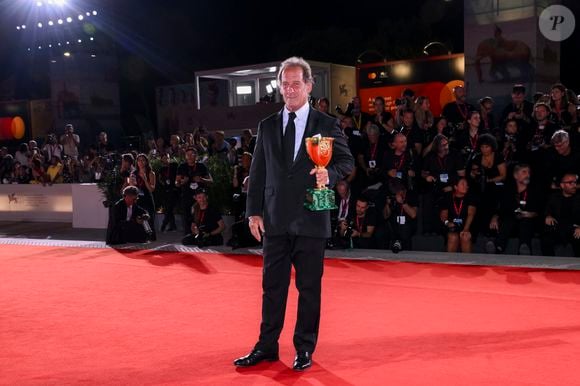 Vincent Lindon - Photocall des lauréats lors du 81ème Festival International du Film de Venise (Mostra), le 7 septembre 2024. 
Crédit : SGP / BESTIMAGE