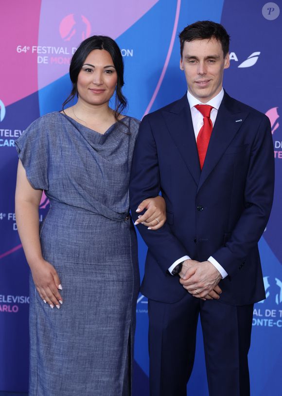 Marie Ducruet, Louis Ducruet - Cérémonie d'ouverture du 64ème Festival de Télévision de Monte Carlo au Grimaldi Forum de Monaco le 13 juin 2025. © Denis Guignebourg / Bestimage