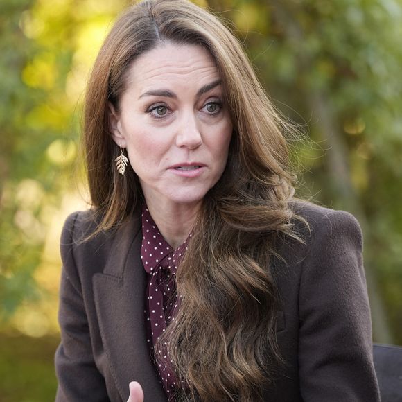 Catherine (Kate) Middleton, princesse de Galles, visite le centre communautaire de Southport pour rencontrer les familles des personnes prises dans l'attaque au couteau de Southport plus tôt cette année, à Southport, Merseyside, Royaume-Uni, le 10 octobre 2024. © Danny Lawson/WPA-Pool/Bestimage