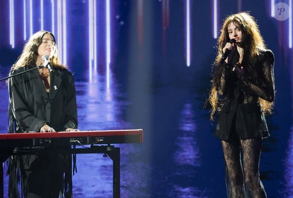 Exclusif - Yael Naim et Solann - Enregistrement du concert "Nos voix pour toutes", au profit de La fondation des femmes, à l'Adidas Arena à Paris, diffusée le 11 décembre sur TMC
© Coadic Guirec-Cyril Moreau / Bestimage