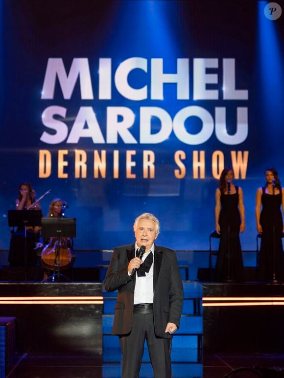 Exclusif - Michel Sardou - Enregistrement de l'émission "Dernier Show" de Michel Sardou, qui sera diffusée le 21 octobre en prime time sur France 2, au Palais des Sports à Paris. Le 12 septembre 2017
© Pierre Perusseau / Bestimage