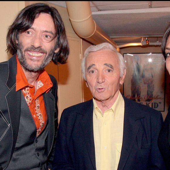 Les Rita Mitsouko - Fred Chichin et Catherine Ringer pour l'enregistrement de Vivement Dimanche spécial Aznavour