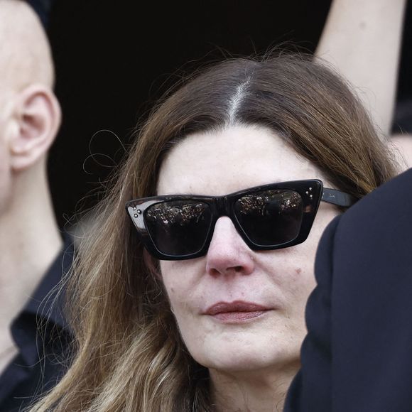Chiara Mastroianni aux obsèques de M.Satrapi au Crématorium du Père-Lachaise à Paris, le 19 juin 2026. 
© Cyril Moreau / Bestimage