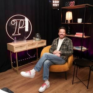 Samuel Le Bihan lors d'une interview exclusive pour "Purepeople"