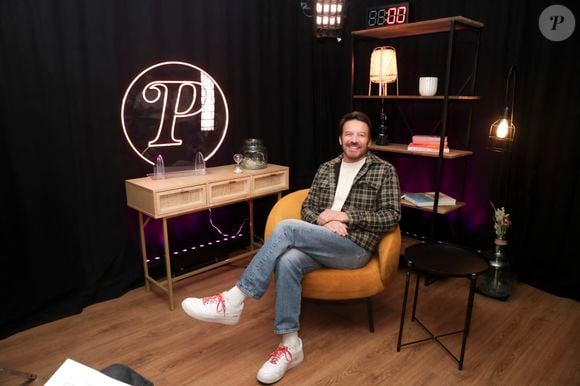 Samuel Le Bihan lors d'une interview exclusive pour "Purepeople"