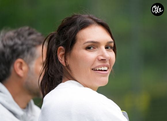 Inès Lagdiri-Nastasi - 3ème édition du Trophée des Personnalités, un tournoi de padel organisé par le Lagardère Paris Racing au profit de l'Institut Imagine, dans le cadre du Trophée Clarins à Paris le 13 mai 2026. © Anne-Sophie Guebey/Bestimage