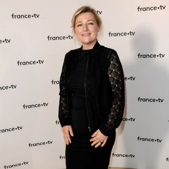 Anne Elisabeth Lemoine au photocall de la conférence de presse de France 2 au théâtre Marigny à Paris le 18 juin 2019. © Coadic Guirec / Bestimage