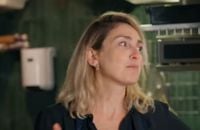 Julie Gayet, invitée de la chaîne Youtube du chef Eloy Spinnler.