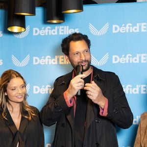 Exclusif - Gennifer Demey, Eric Antoine lors de la soirée de clôture Défi d'Elles Laponie et la remise d'un chèque de plus de 100 000 euros pour l'association ARSLA (Association pour la recherche sur la SLA) à l'hôtel Le Cinq Codet à Paris le 11 mars 2026.

© Julien Sarkissian / Bestimage