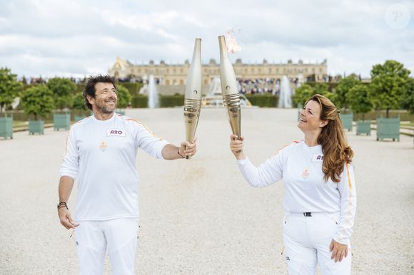 Patrick Bruel à Versailles, Ile de France, France le 23 Juillet 2024. Photo par Kamil Zihnioglu/Paris 2024/Cover Images via ZUMA Press