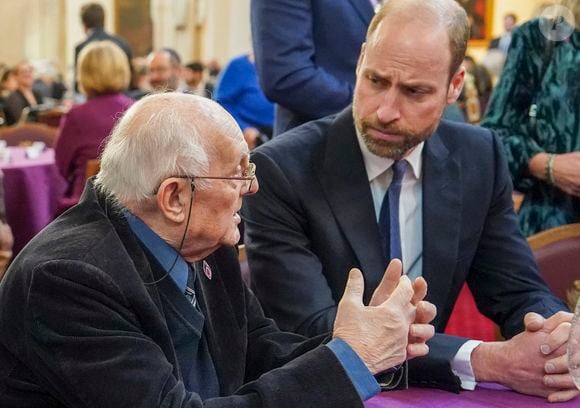 Le prince William, prince de Galles, et Catherine (Kate) Middleton, princesse de Galles, assistent à une cérémonie de commémoration des 80 ans de la libération du camp de concentration d'Auschwitz-Birkenau au Guildhall à Londres, le 26 janvier 2025.
©Julien Burton / Bestimage