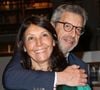 Michel Cymes avec sa femme Nathalie - Dîner de Gala Moteur! à la Bibliothèque Nationale de France (BNF) à Paris le 25 mars 2024 © Guirec Coadic / Bestimage