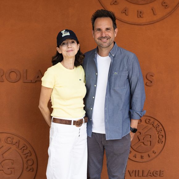 Christophe Michalak et Delphine McCarty au Village lors des Internationaux de France de Tennis de Roland Garros 2025 (Jour 9), le 3 juin 2025 à Paris.
© Moreau / Jacovides / Bestimage