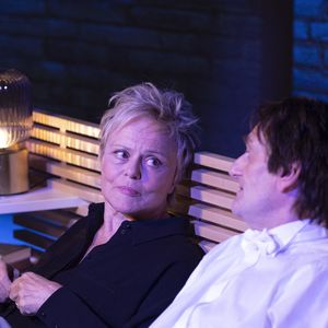 Exclusif - Muriel Robin, Pierre Palmade - Tournage de l'émission "La Fine Equipe de Pierre Palmade", diffusée le 25 juin sur France 2 © Cyril Moreau-Tiziano Da Silva / Bestimage