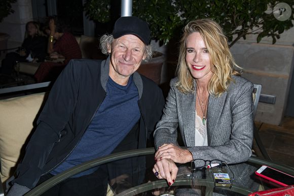 Géraldine Danon et Philippe Poupon au défilé Zadig & Voltaire Collection Prêt-à-Porter Printemps/Eté 2020 lors de la Fashion Week de Paris, France, le 25 septembre 2019. © Olivier Borde/Bestimage