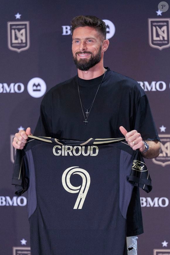 Présentation officielle d'Olivier Giroud au club de Los Angeles FC. Il a signé pour la saison 2024-2025. JAVIER ROJAS/PI © PI via ZUMA Press Wire