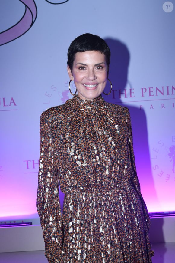 Cristina Cordula - Soirée de gala du 10ème anniversaire de l'association "Les Bonnes Fées" à l'Hôtel The Peninsula Paris le 8 octobre 2025. The Peninsula Paris renouvelle son soutien dans la campagne Octobre Rose au côté de l'artiste G.Sardin. © Rachid Bellak/Bestimage