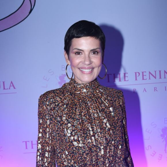 Cristina Cordula - Soirée de gala du 10ème anniversaire de l'association "Les Bonnes Fées" à l'Hôtel The Peninsula Paris le 8 octobre 2025. The Peninsula Paris renouvelle son soutien dans la campagne Octobre Rose au côté de l'artiste G.Sardin. © Rachid Bellak/Bestimage