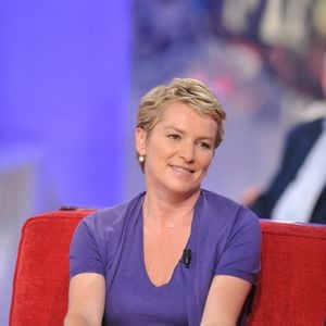 Elise Lucet lors de l'enregistrement de Vivement Dimanche le 11 mai 2011 à Paris, France. Photo by Max Colin/ABACAPRESS.COM