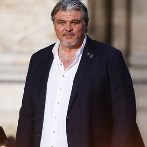 Exclusif - David Douillet à l'enregistrement de l'émission "Paris 2024 le concert événement...dans un an les jeux", le 3 juillet 2023.

Photo : Tiziano Da Silva-Christophe Clovis / Bestimage