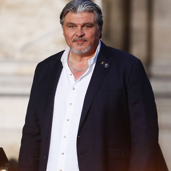 Exclusif - David Douillet à l'enregistrement de l'émission "Paris 2024 le concert événement...dans un an les jeux", le 3 juillet 2023.

Photo : Tiziano Da Silva-Christophe Clovis / Bestimage