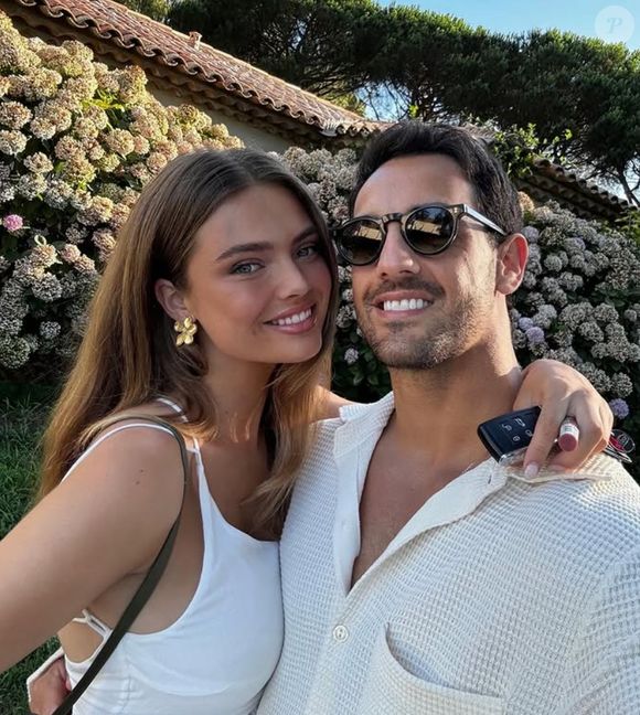 Diego El Glaoui et sa compagne Maxime Teissier immortalisés sur Instagram (Capture d'écran - Mars 2025)