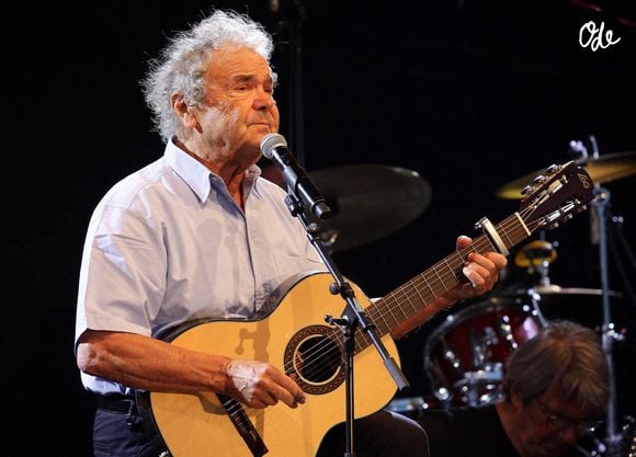 Pierre Perret en concert lors du 25e festival Bastid'Art de Miramont-de-Guyenne (47), le 4 août 2019  - Photo : Simonet/ANDBZ/ABACAPRESS.COM