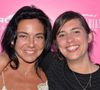 Sandra Zeitoun De Matteis et Mathilde Serrell lors du photocall du dîner de l'équipe du "Grand Journal" de Canal Plus à la suite Sandra and Co au 63 la Croisette, à l'occasion du 68ème festival international du film de Cannes, le 12 mai 2015.

VEEREN / BESTIMAGE