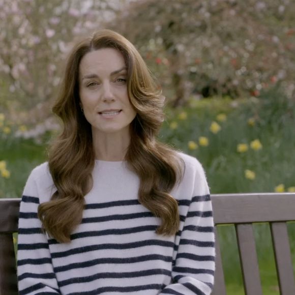 Kate Middleton, princesse de Galles annonce être atteinte d’un cancer dans une vidéo publiée le 22 mars 2024 - Pictures must credit: Prince and Princess of Wales JLPPA