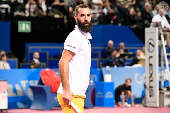 Benoît Paire au tournoi de Montpellier en 2024.