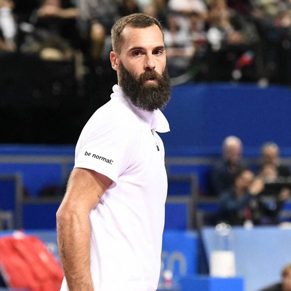 Benoît Paire au tournoi de Montpellier en 2024.