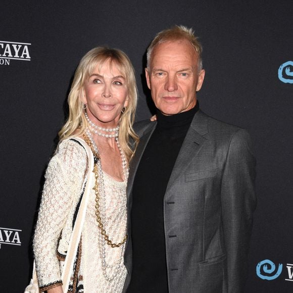 Trudie Styler et Sting - Les célébrités à la soirée Wayuu Taya Foundation's 20th Anniversary Gala à New York, le 30 octobre 2023. Photo Press Service / BESTIMAGE