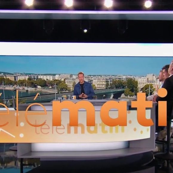 Damien Thévenot lors de sa dernière dans "Télématin" le 9 juillet 2026. Capture d'écran France 2