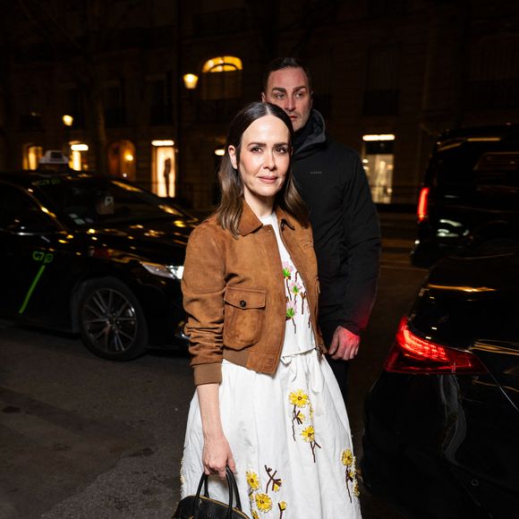 Sarah Paulson à l'after party de la maison Miu Miu au club Gigi à Paris pendant la fashion week (PFW) le 11 mars 2025.

© Perusseau / Da Silva / Bestimage