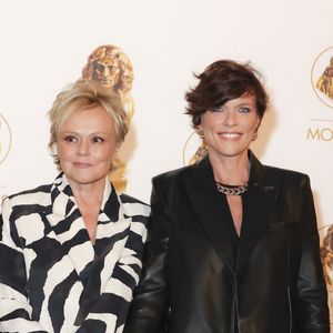 Muriel Robin et sa femme Anne Le Nen, lors de la 37ème Nuit des Molières aux Folies Bergère à Paris le 4 mai 2026.

© Jack Tribeca / Bestimage